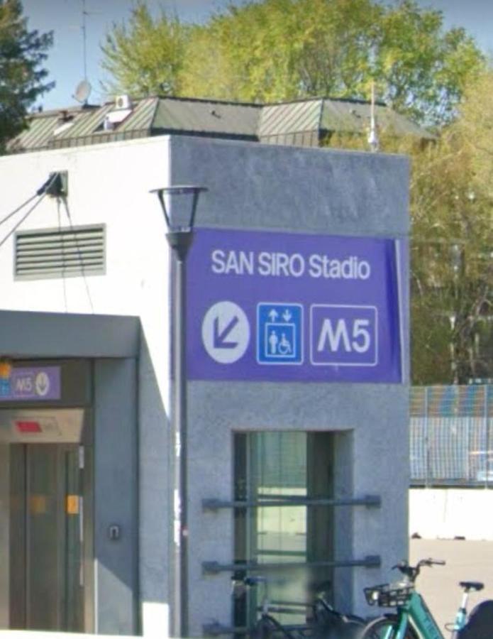 Camera Doppia A 700 Metri Dallo Stadio Cir 015146 Milan Exterior photo